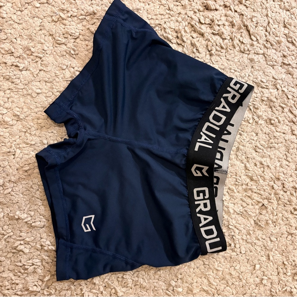 Gradual Women's Athletic Navy Shorts